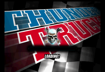 Thunder Truck Rally Title Screen